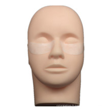 Tête de mannequin de formation de pratique d&#39;extension de cils de greffage professionnel en gros